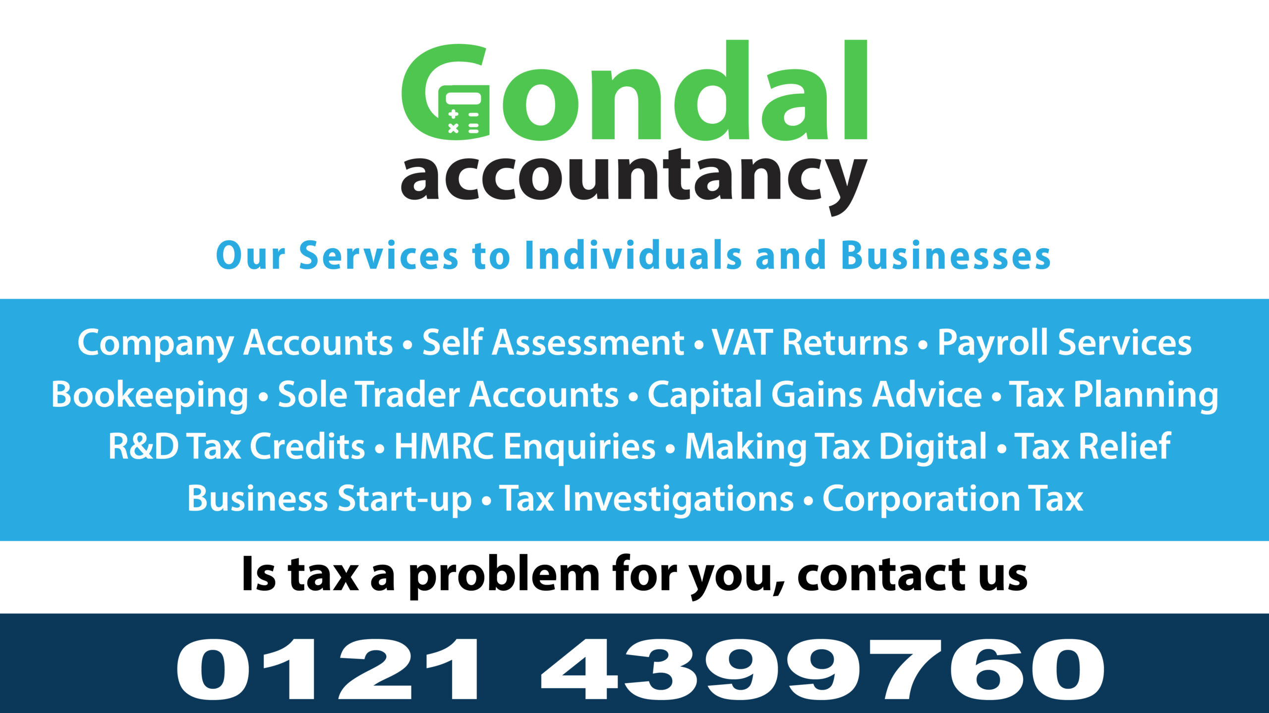 Accountants in Birmingham | Gondal Accountancy logo