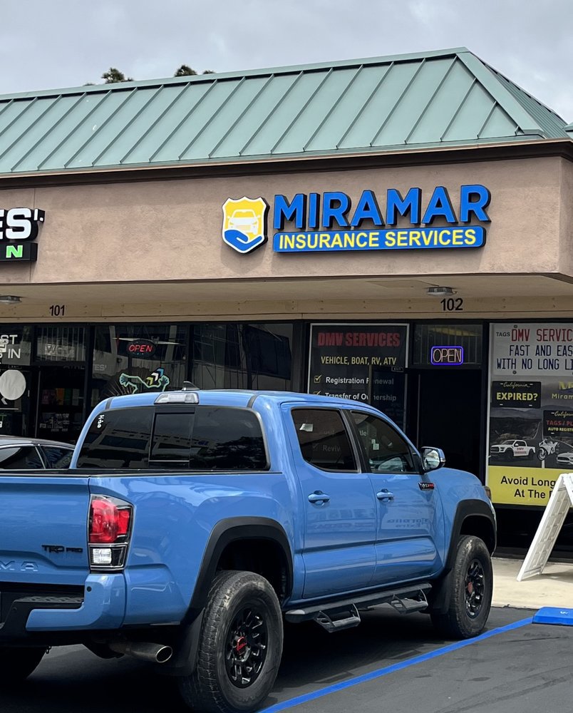 Miramar Insurance & DMV Registration Services cover