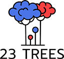 23 Trees logo